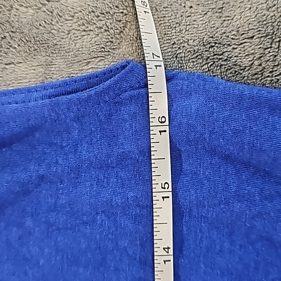 Loft blue sleeveless mini dress with wrap top. Size S sku0061 - Picture 4 of 7